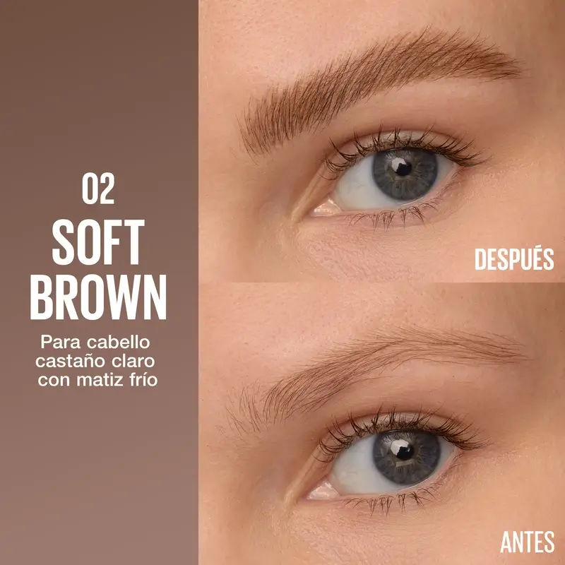 Maybelline New York Brow Insert Lapiz De Ceja, Soft Brown, 1.25 ml - Image 3