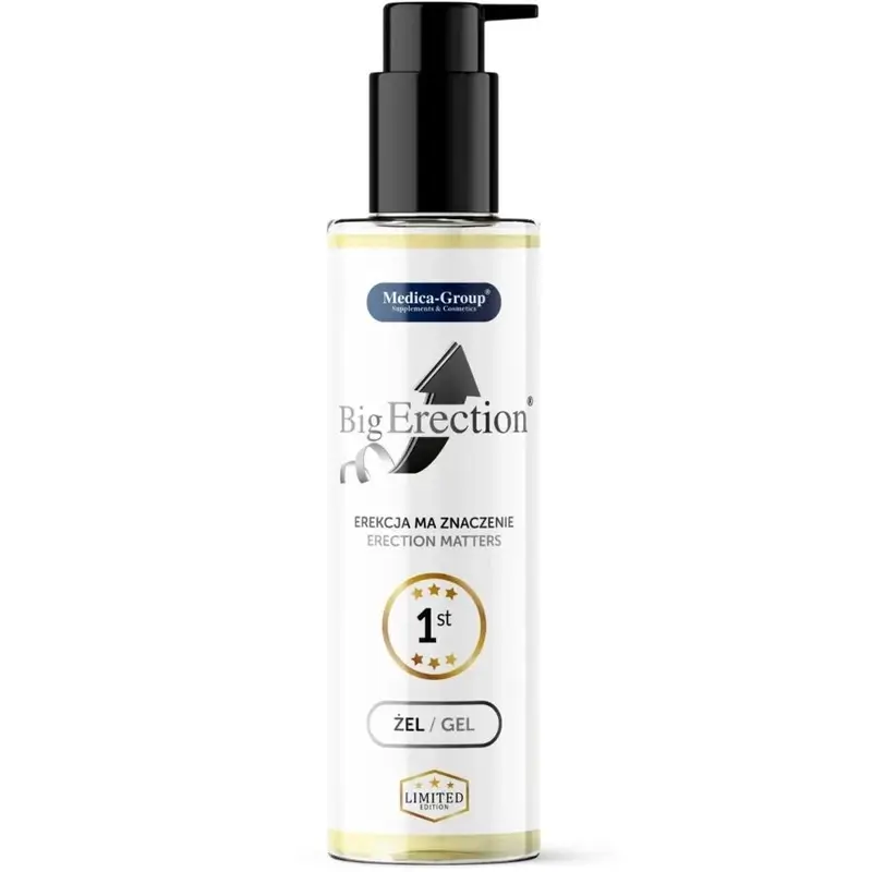 Medica Group Big Erection Gel Íntimo Para Hombre , 150 ml
