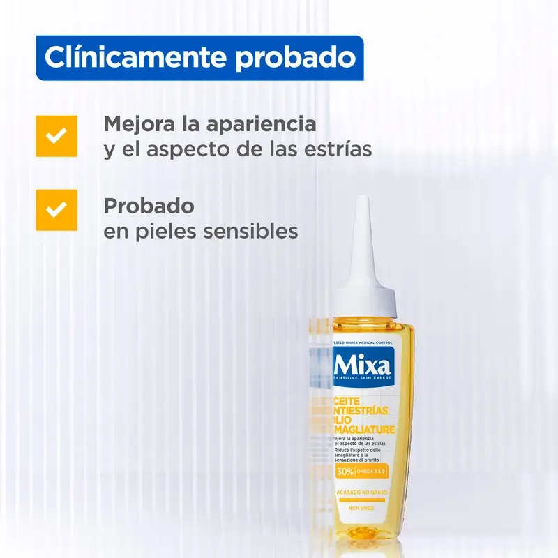 Mixa Aceite Antiestrías, 100 ml - Image 3
