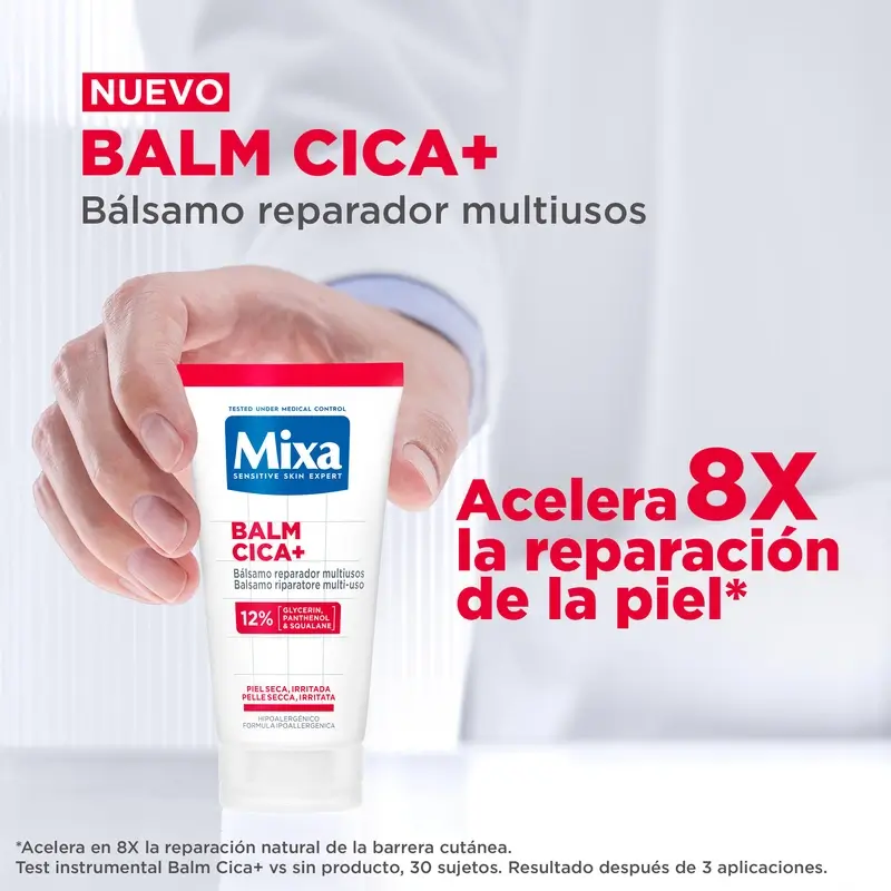 Mixa Balm Cica+, Bálsamo Reparador Multiusos, 50 ml - Image 4