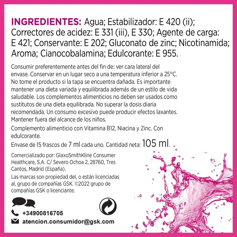 Multicentrum Energía & Vitalidad 50+, 30 frascos - Image 7