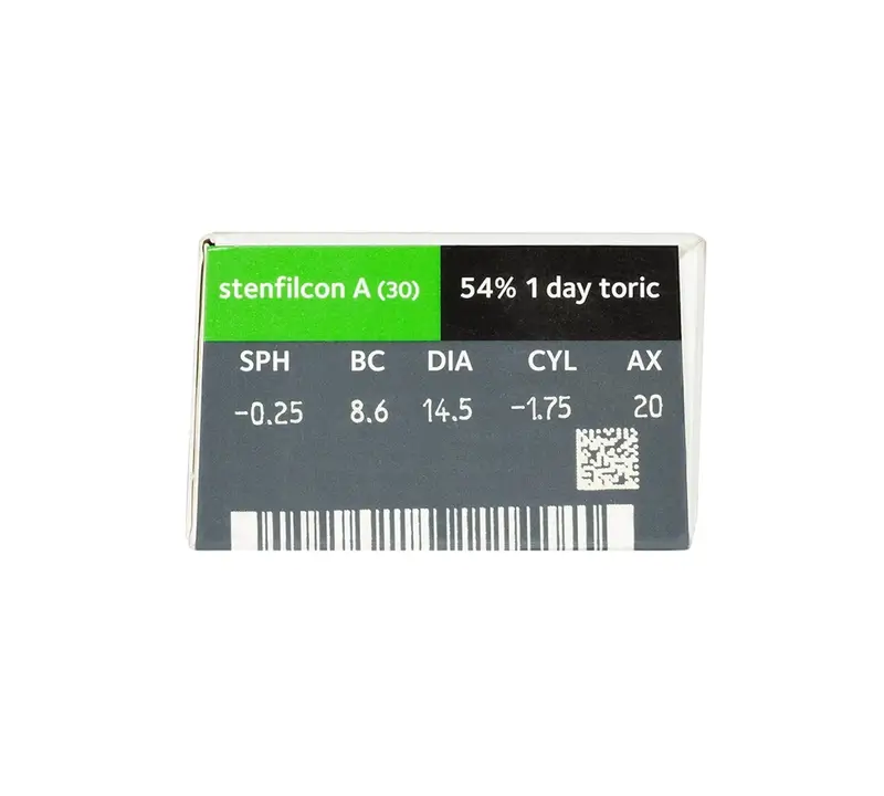 Myday Lentillas Tóricas Diarias, 30 unidades - +2.25, -0.75, 80, 8.6, 14.50 - Image 2