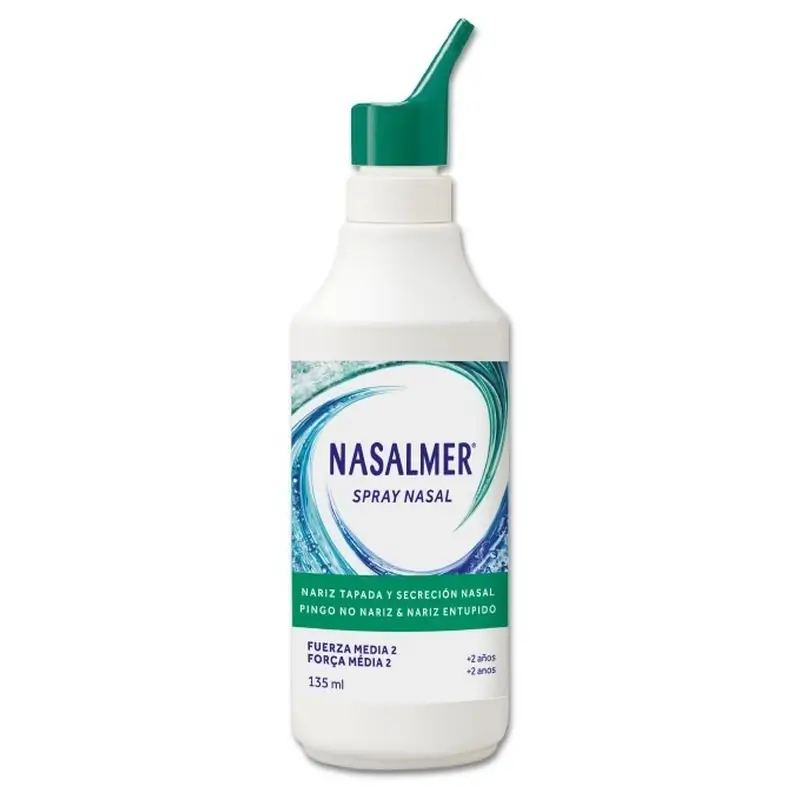 Nasalmer Fuerza Media, Higiene Y Alivio Nasal Diario, Spray 135 Ml - Image 2