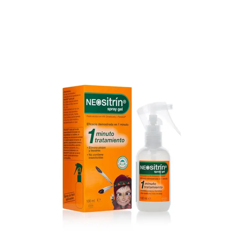 NEOsitrín® Spray Gel Líquido Antipiojos 100 ml - Image 6