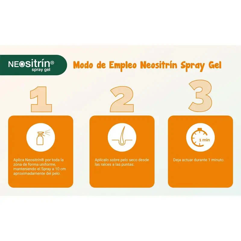 NEOsitrín® Spray Gel Líquido Antipiojos 100 ml - Image 8