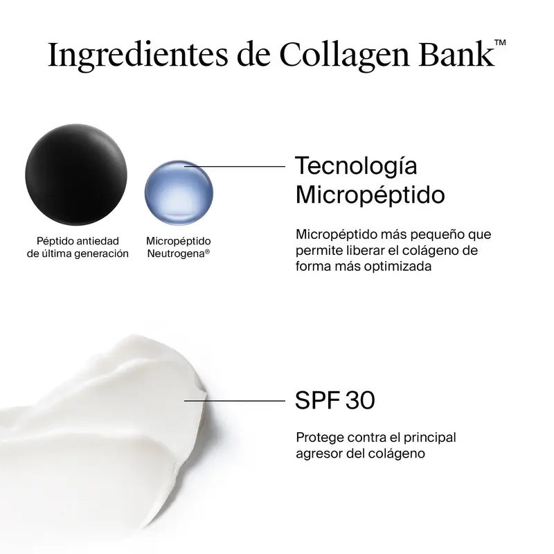 Neutrogena Collagen Bank Crema Hidratante Facial Spf30 , 50 ml - Image 6