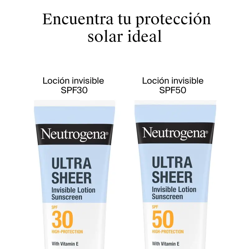 Neutrogena Ultra Sheer Loción Invisible Hidratante Spf50, 200 ml - Image 7