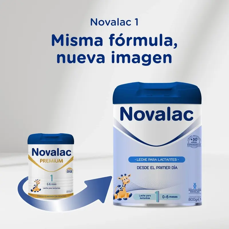 Novalac 1 Leche de Inicio, Pack 12 X 800 gr - Image 2