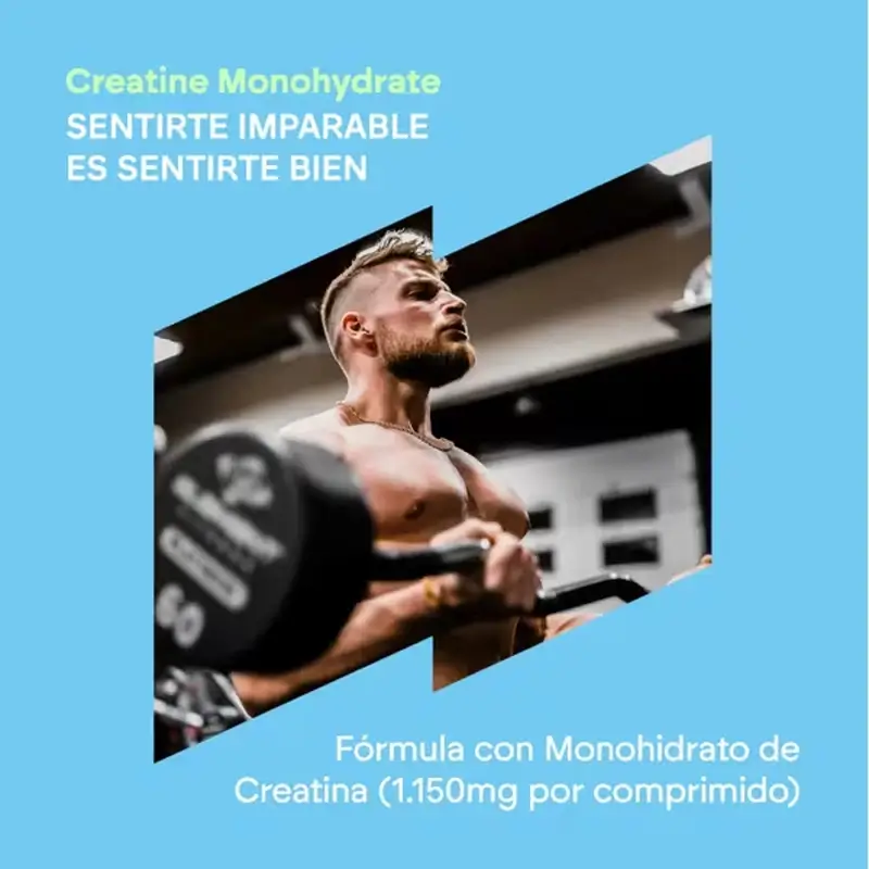 Nutralie Creatina Monohidratada 6000Mg, 90 comprimidos - Image 2