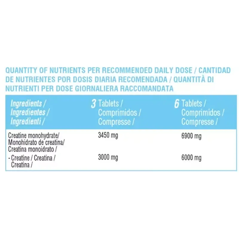 Nutralie Creatina Monohidratada 6000Mg, 90 comprimidos - Image 6