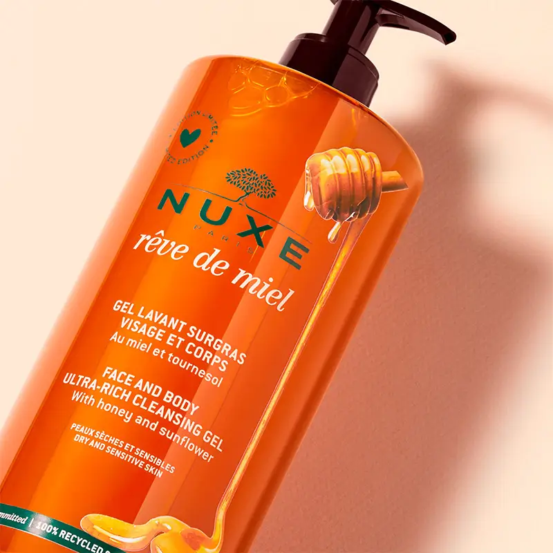 Nuxe Rêve de Miel Gel Limpiador Dermatológico Edición Limitada 750 ml - Image 2
