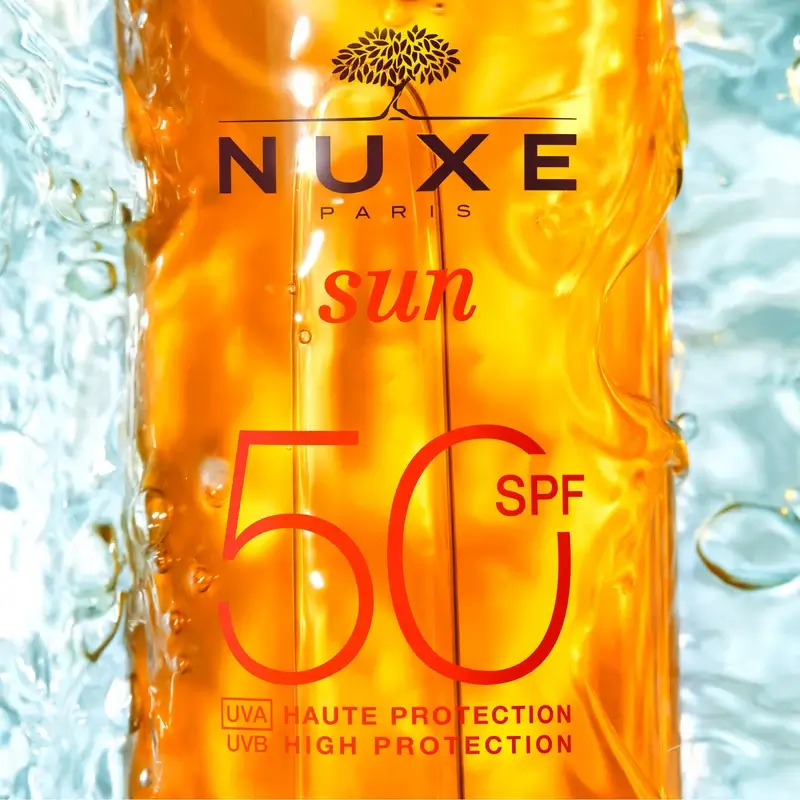 Nuxe Sun Aceite Bronceador para Rostro y Cuerpo SPF 50 - Image 4