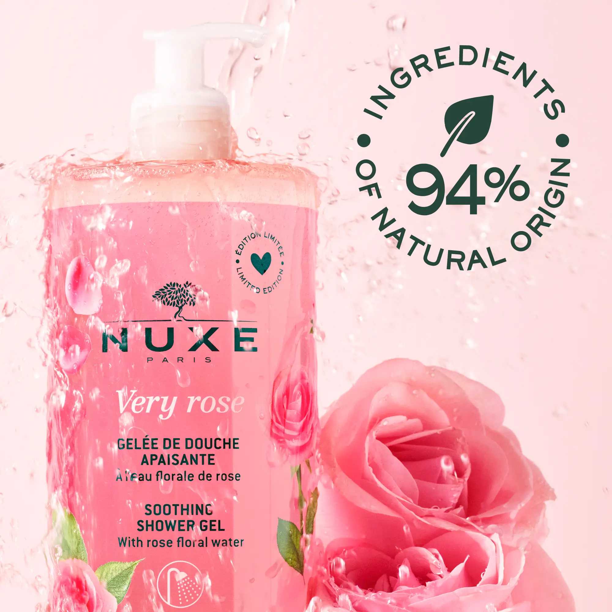 Nuxe Very Rose - Gel De Ducha Calmante | Nuxe - Image 3