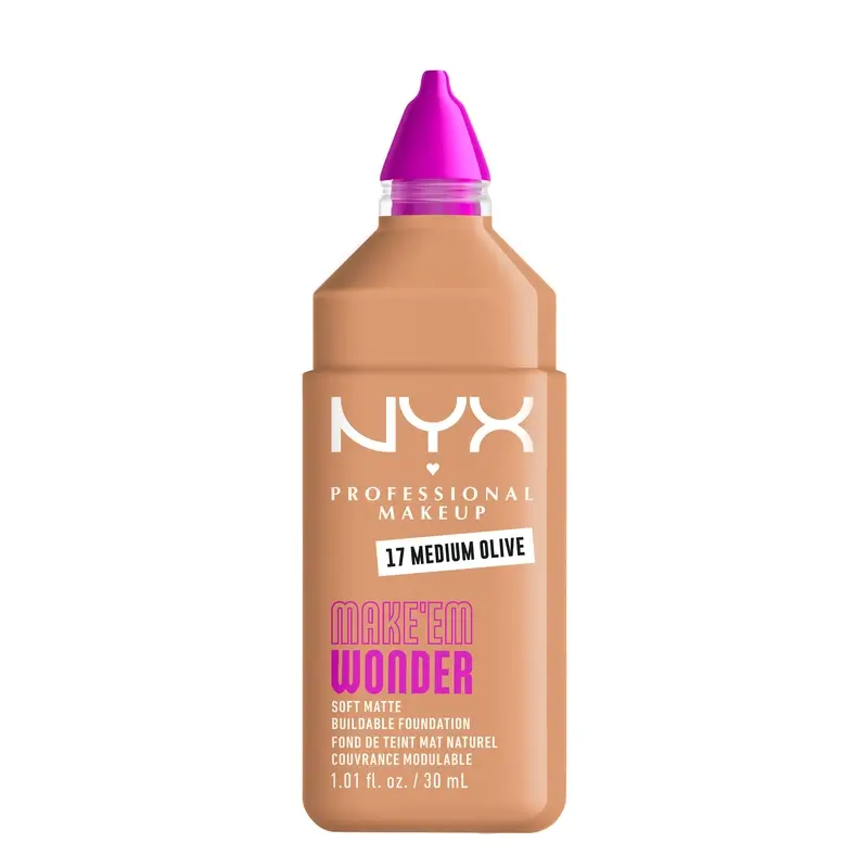Nyx Cosmetics Make Em Wonder Fdt Medium Olive, 30 ml - Image 2
