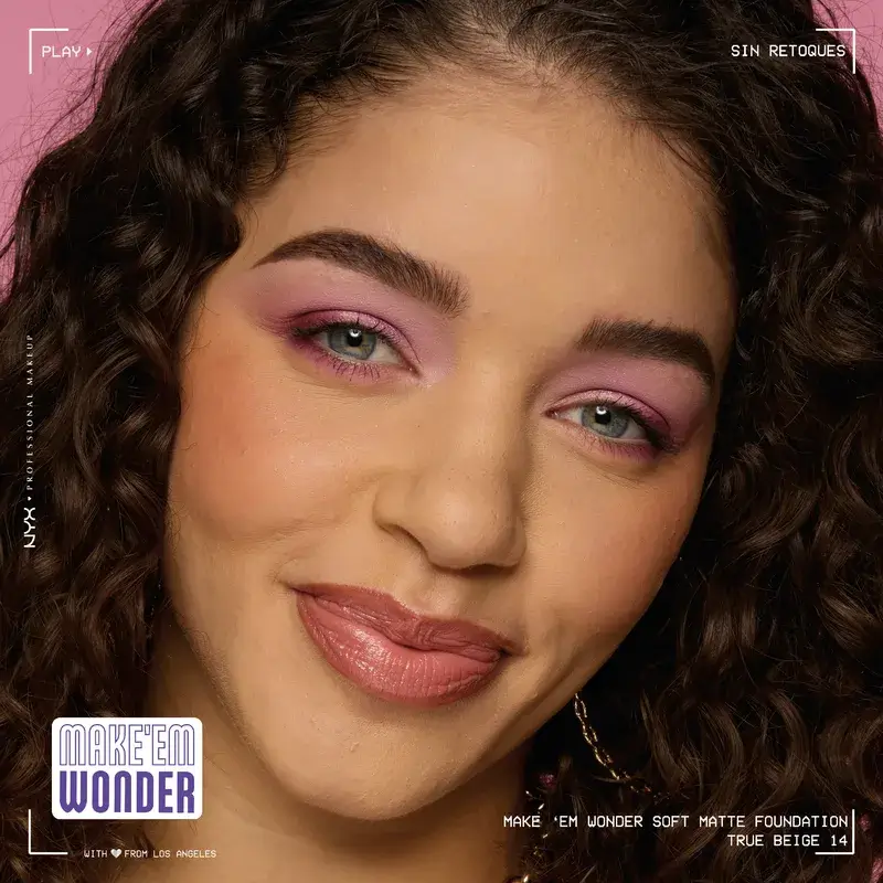 Nyx Cosmetics Make Em Wonder Fdt True Beige, 30 ml - Image 5