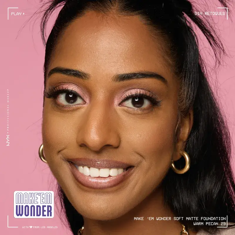 Nyx Cosmetics Make Em Wonder Fdt Warm Pecan, 30 ml - Image 5