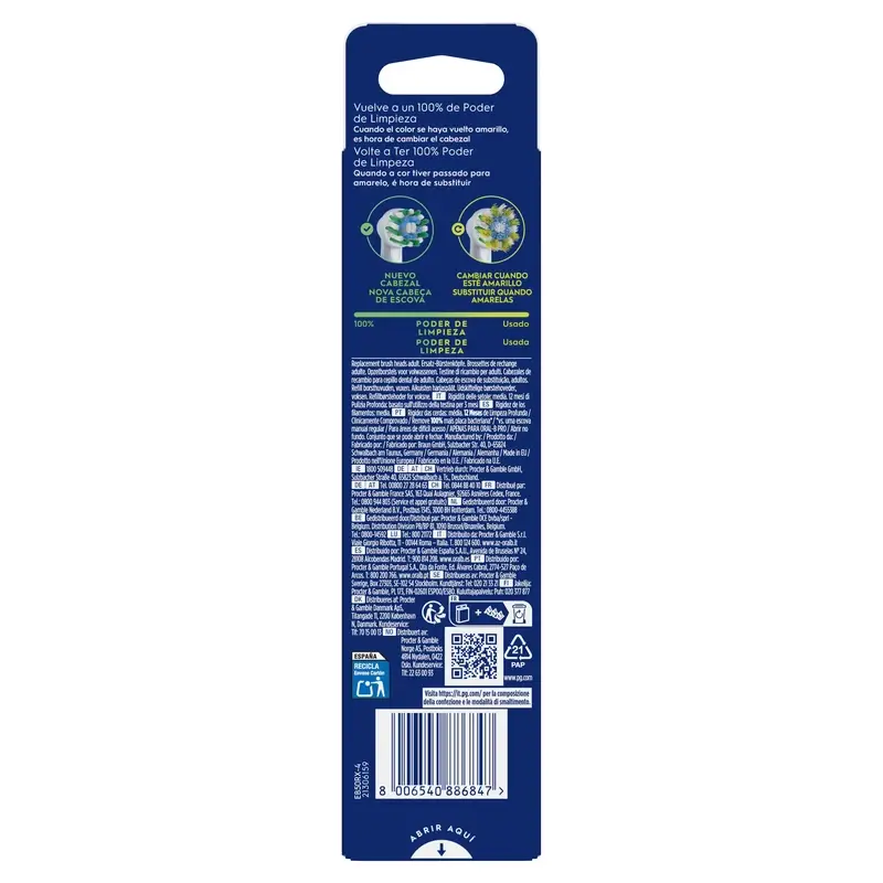 Oral-B Braun Recambio Cross Action, 4 unidades - Image 3