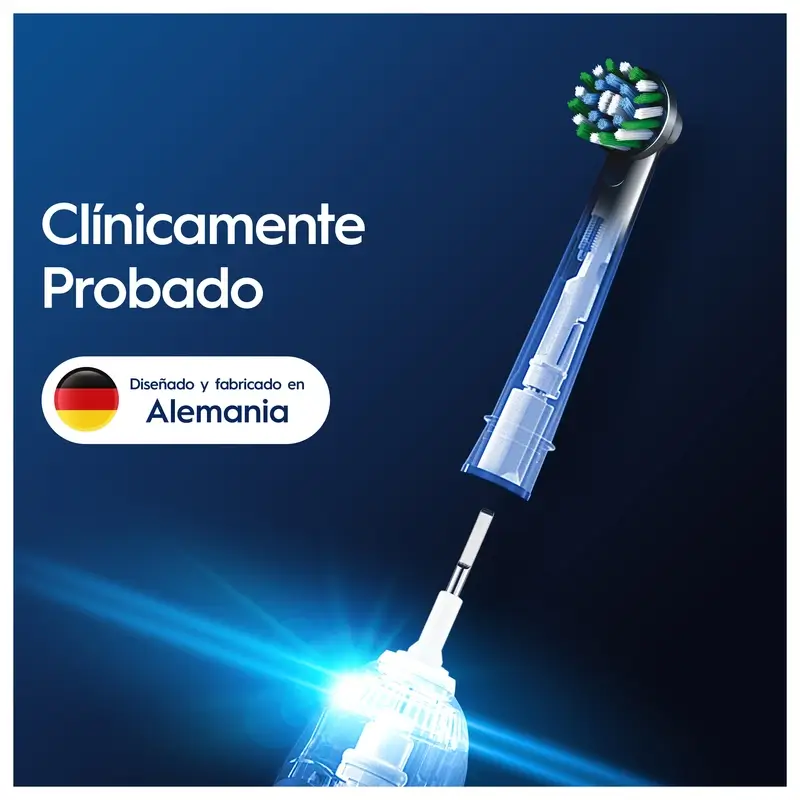 Oral-B Braun Recambio Cross Action Negro, 4 unidades - Image 8