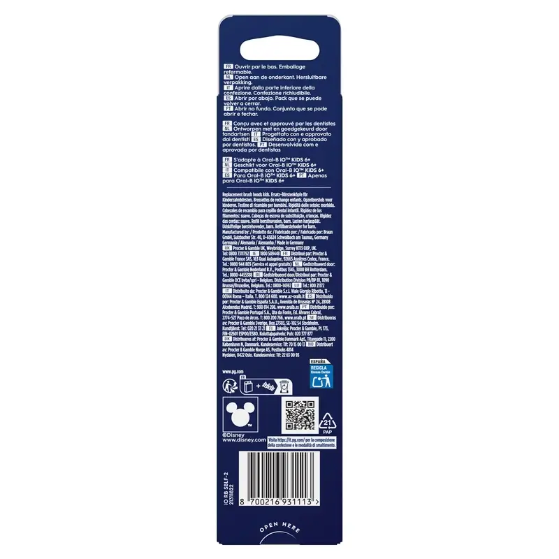 Oral B Braun Recambio Io Stitch Gentle Care , 2 unidades - Image 12