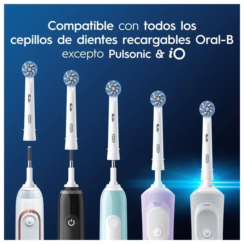 Oral-B Braun Recambio Sensitive Clean, 4 unidades - Image 8