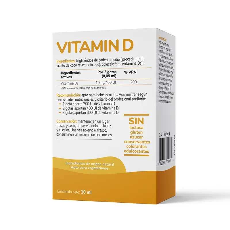 Ordesa Kids Vitamin D, 10x10 gr - Image 2
