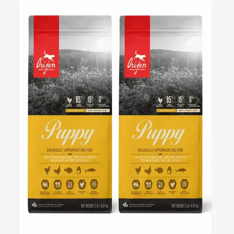 Orijen Canine Puppy 11,4 Kg Pienso Para Perros , pack 2