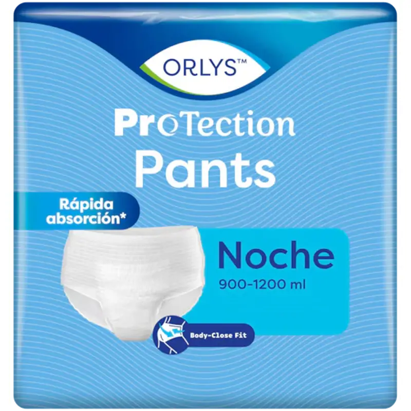 Orlys Protection Pants Noche Mediano , 80 unidades