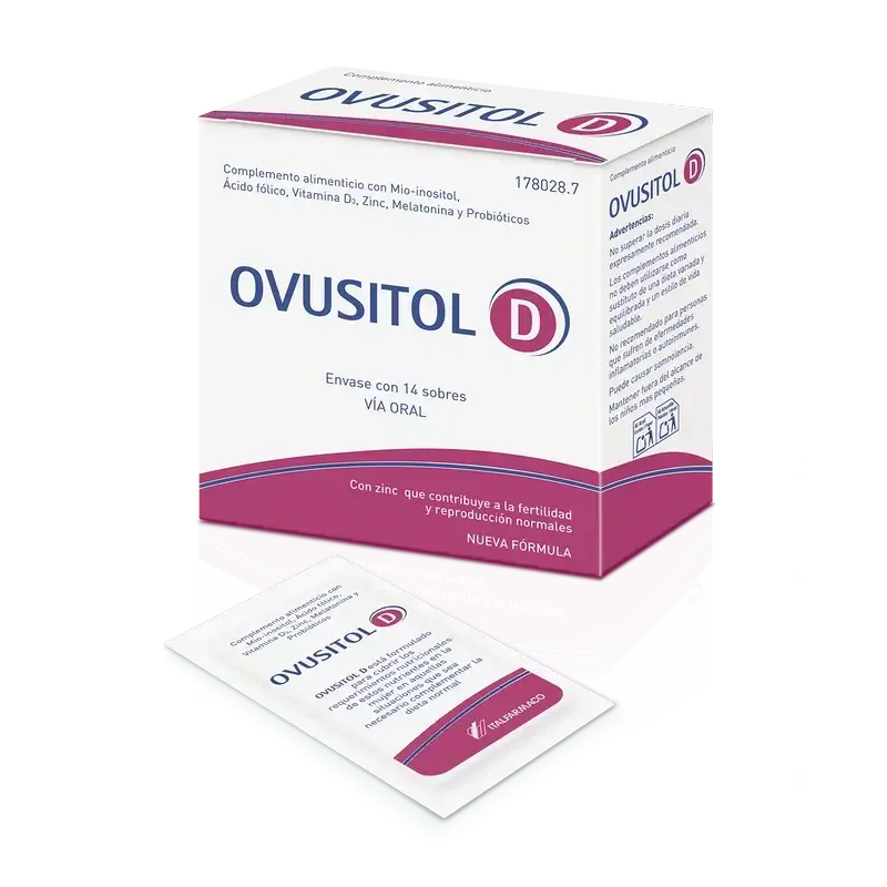 Ovusitol D, Pack 4 x 14 Sobres - Image 3
