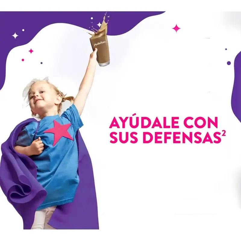 Pediasure Cookies & Cream + Drink Chocolate Niños, 850 gr + 4 Botellas Vainilla x 220 ml - Image 4