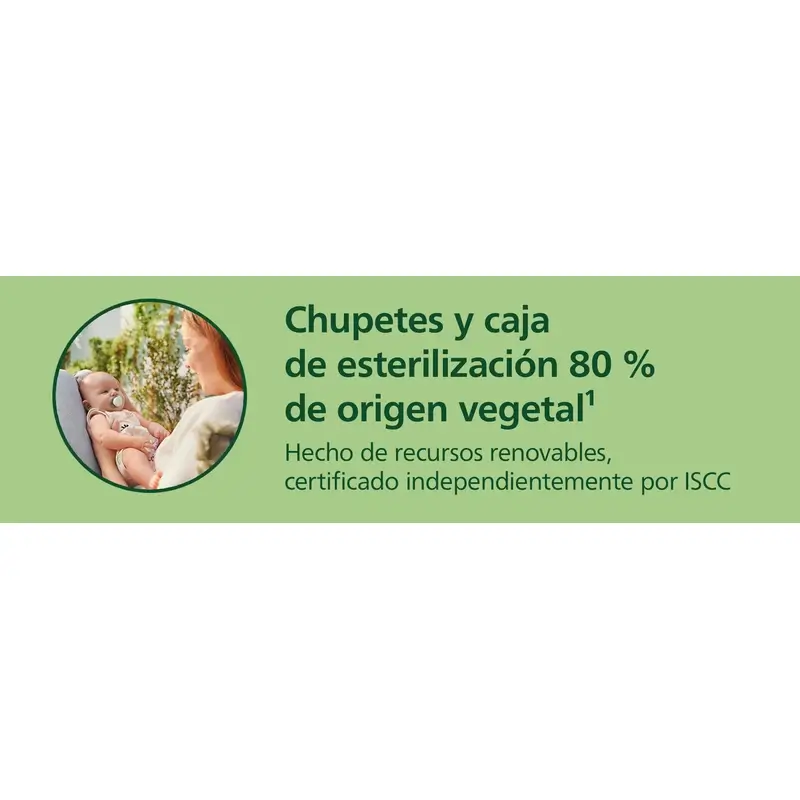 Philips Avent 2 chupetes ultra air colours of nature 0-6m neutral - Image 3