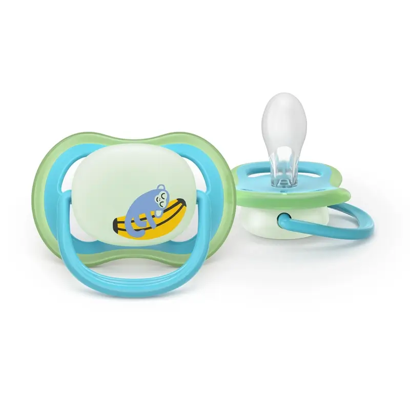 Philips Avent 2 chupetes ultra air nocturno 6-18m niño - Image 3