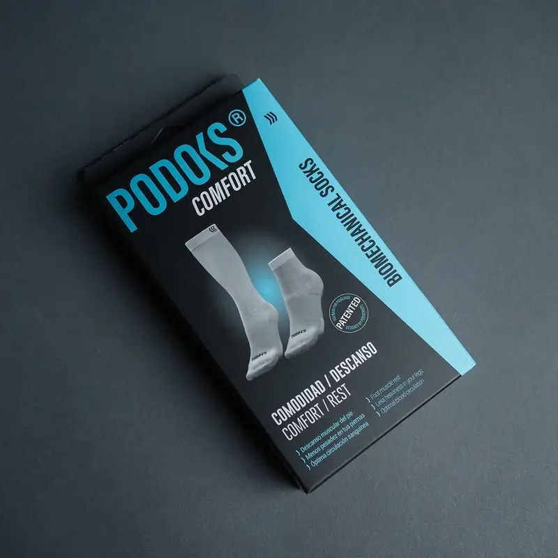 Podoks Calcetines Piernas Cansadas H6 Blanco - Image 11