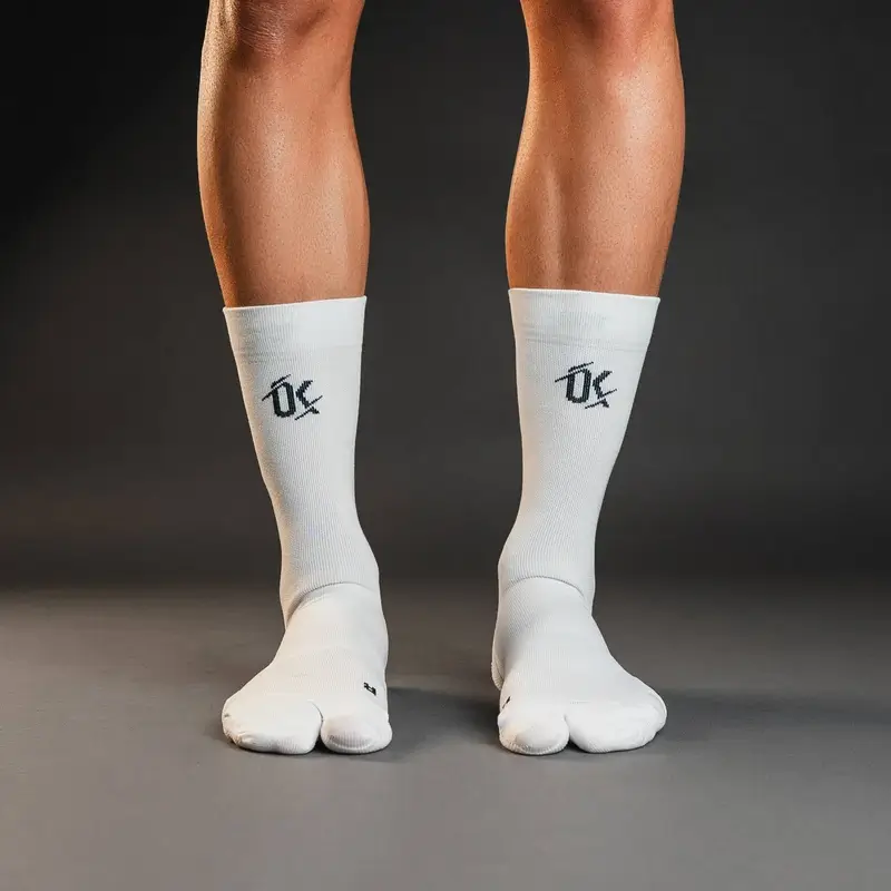 Podoks Calcetines Running Alto H5 Blanco - Image 7