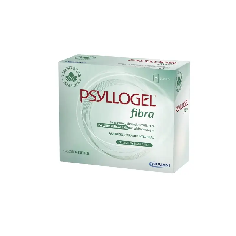 Psyllogel Fibra Sabor Neutro, 20 Sobres