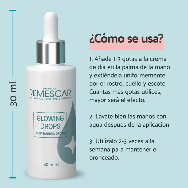 Remescar Gotas Bronceadoras, 30 ml - Image 4