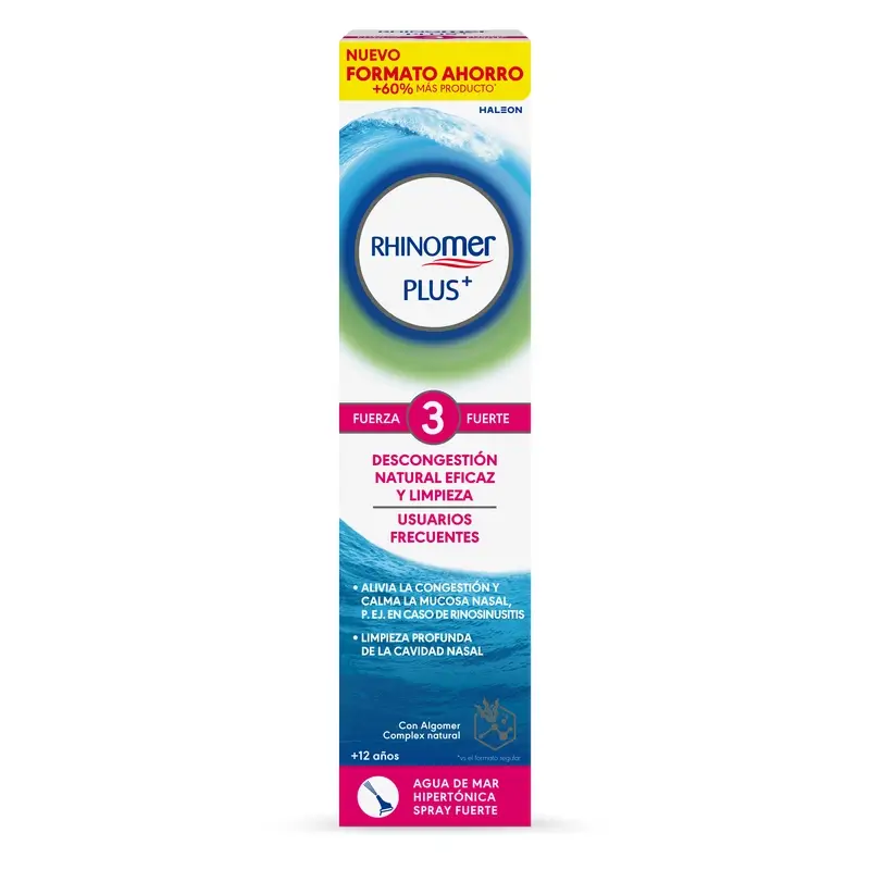 Rhinomer Plus+ F3 Usuarios Frecuentes Formato Ahorro , 200 ml - Image 2