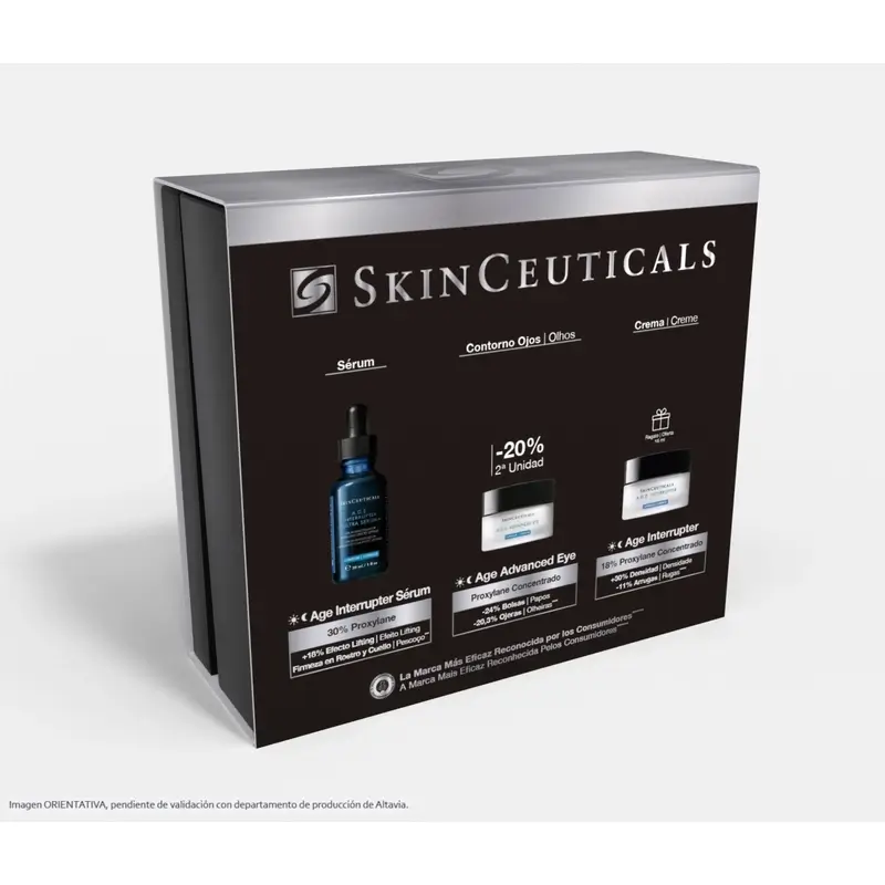 Skinceuticals Protocolo Firmeza Y Lifting Age Interrupter Serum + Age Advanced Eye - Image 2