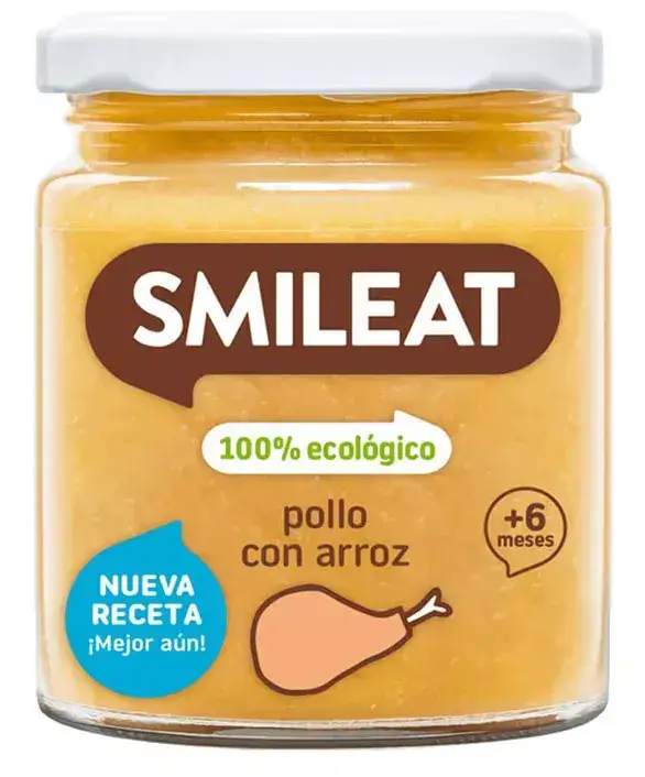 Smileat Tarrito Pollo Con Arroz, 6x230 Gr - Image 2