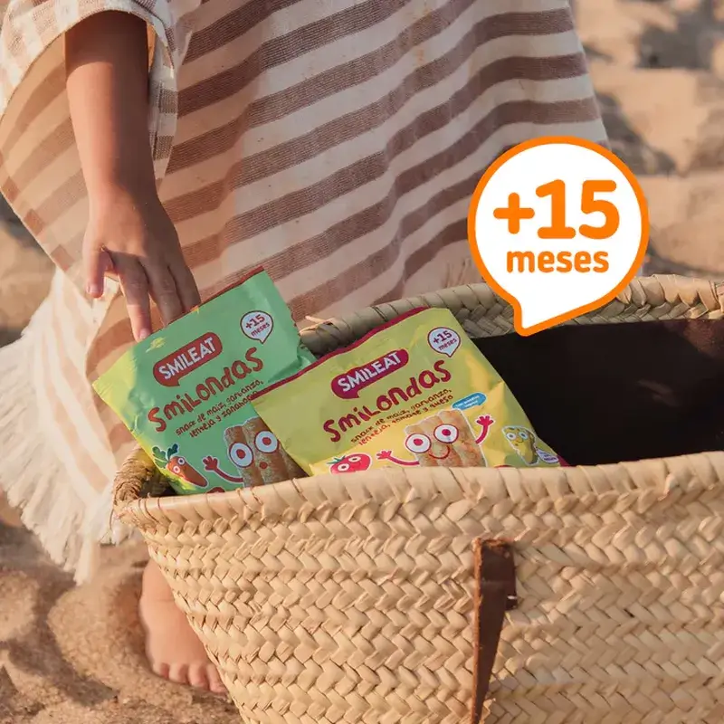 Smileat Smilondas Snack De Maiz, Legumbres Y Zanahoria , 25 gr - Image 5