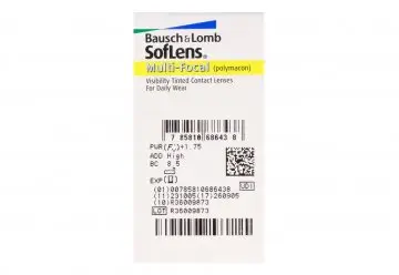 Soflens Lentillas Multifocales Mensuales , 6 unidades - +0.50, 8.8, Alta, 14.50 - Image 2