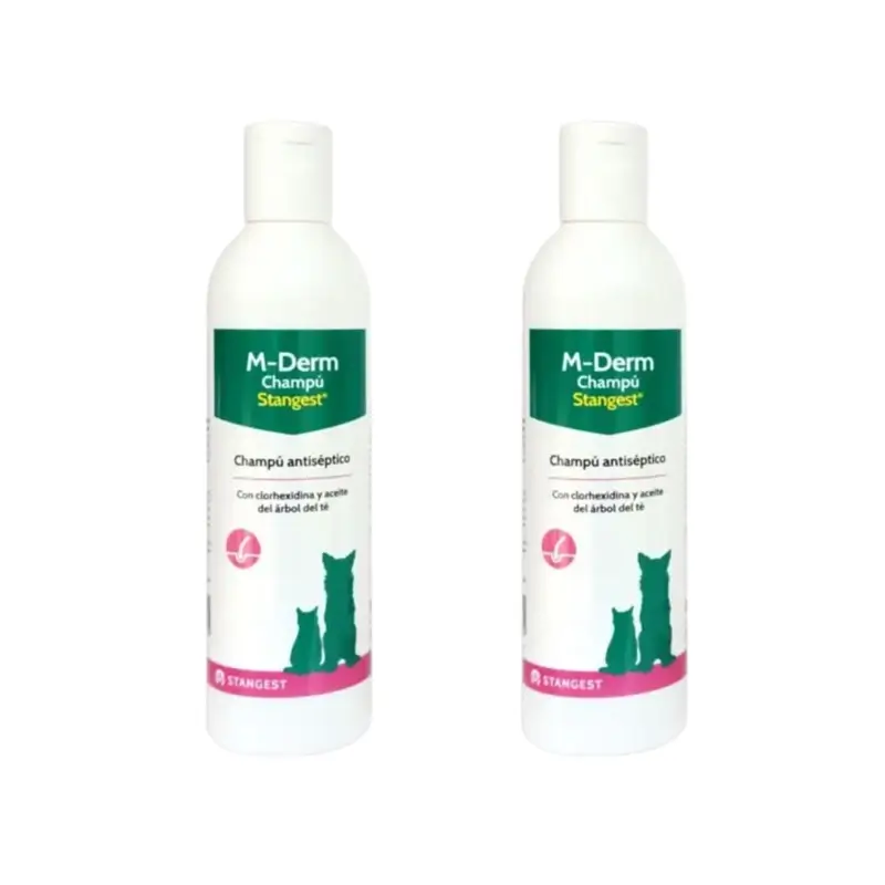 Stangest M-Derm Champú, 2X250 Ml