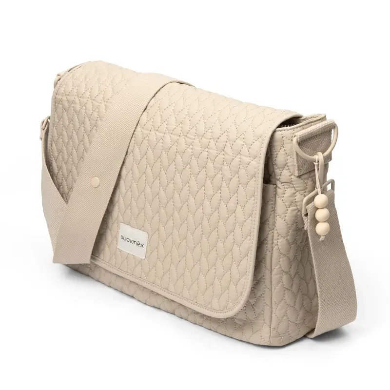 Suavinex Bolso Maternidad Bandolera, Beige - Image 2
