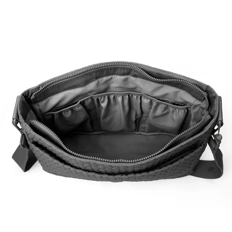 Suavinex Bolso Maternidad Bandolera, Gris - Image 3