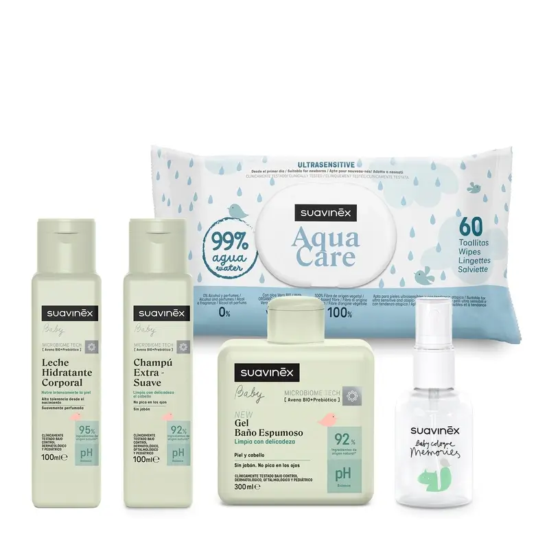 Suavinex Canastilla Baby Care Mini Bag Rosa - Image 4