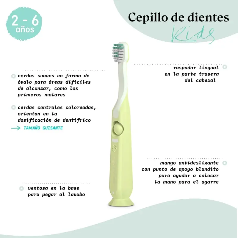 Suavinex Cepillo De Dientes Infantil De 2 A 6 Años, Rosa - Image 7
