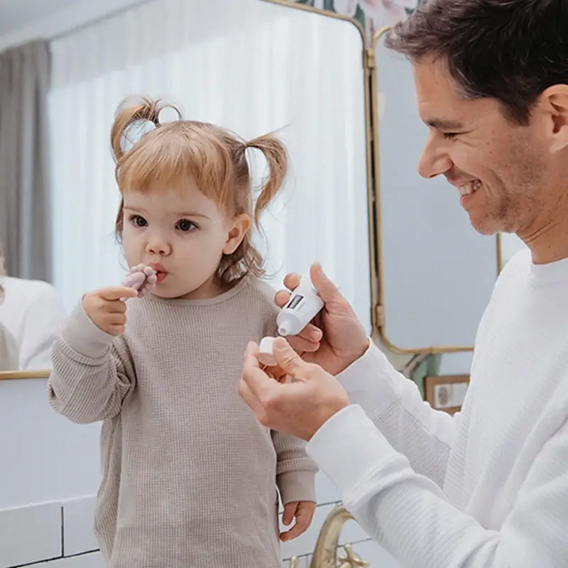Suavinex Cepillo Dientes Para Bebés De 0 A 2 Años, Rosa - Image 5