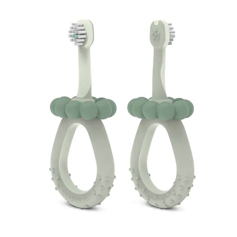 Suavinex Cepillo Dientes Para Bebés De 0 A 2 Años, Verde - Image 2