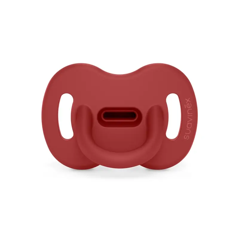 Suavinex Chupete Todo Silicona Fisiológico Sx Pro, 0/6 Meses, Chili Pepper