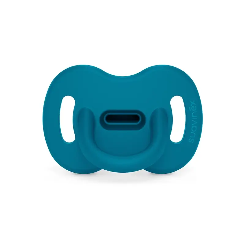 Suavinex Chupete Todo Silicona Fisiológico Sx Pro, 0/6 Meses, Deep Ocean