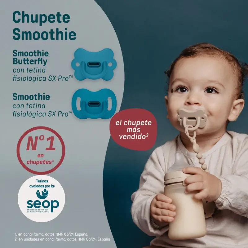 Suavinex Chupete Todo Silicona Fisiológico Sx Pro, 6/18 Meses, Lavender - Image 9